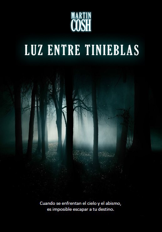 Portada de la novela Luz entre Tinieblas